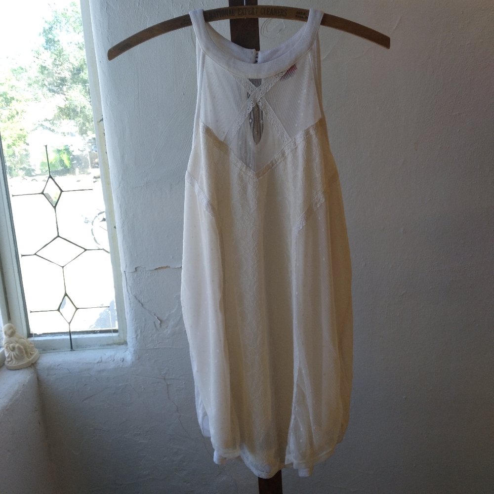 Daytrip Lace High Neck Tank